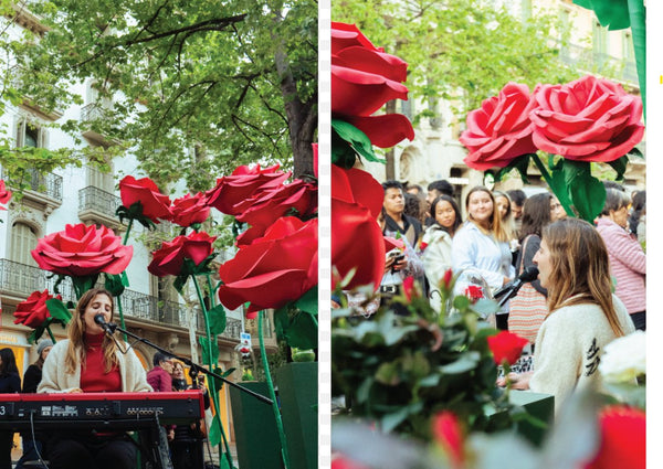 In Catalonia we don't say the best day of the year, we say Sant Jordi, and I think that's beautiful - Omotesandō Plants